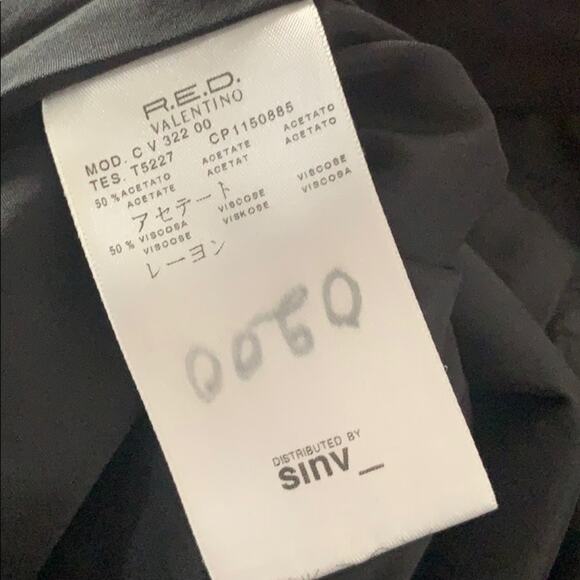 Red Valentino bow strapless dress - Picture 5 of 6